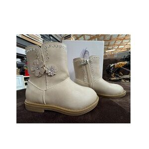 Jessica Simpson girls Boots with Flower Detail size 7